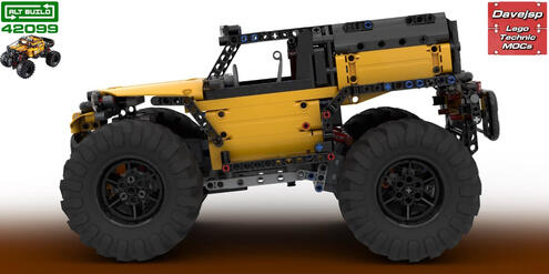 Lego Technic 42099 Trail Blazer MOC - Premium Building Instructions