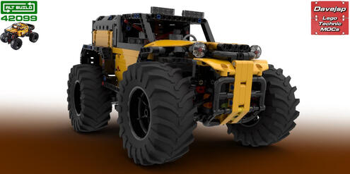 Lego Technic 42099 Trail Blazer MOC - Premium Building Instructions