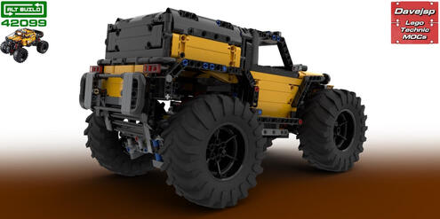 Lego Technic 42099 Trail Blazer MOC - Premium Building Instructions