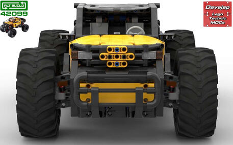 Lego Technic 42099 Turbo Pickup MOC - Premium Building Instructions