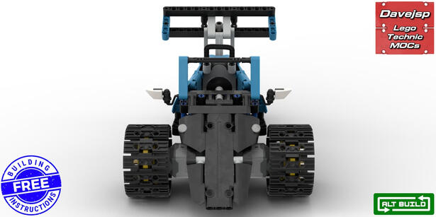 Lego Technic 42095 Racing Inverted Trike MOC - FREE Building Instructions
