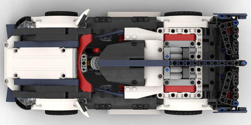 Lego Technic 42109 Le Mans Prototype MOC - Premium Building Instructions
