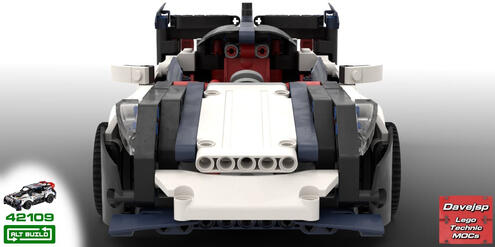 Lego Technic 42109 Le Mans Prototype MOC - Premium Building Instructions