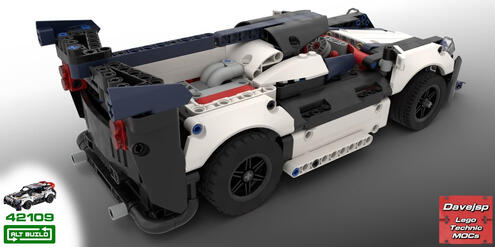 Lego Technic 42109 Le Mans Prototype MOC - Premium Building Instructions
