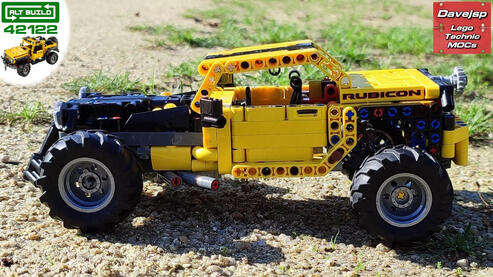 Lego Technic 42122 Hot Rod MOC - Premium Building Instructions