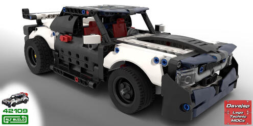 Lego Technic 42109 Muscle Car MOC - Premium Building Instructions