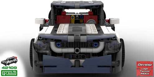 Lego Technic 42109 Muscle Car MOC - Premium Building Instructions