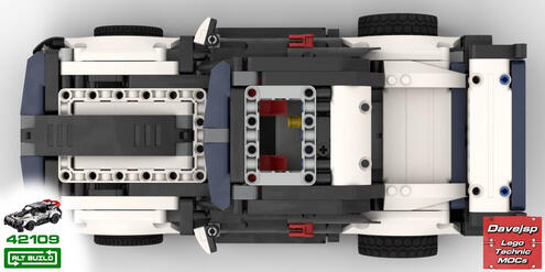 Lego Technic 42109 Muscle Car MOC - Premium Building Instructions