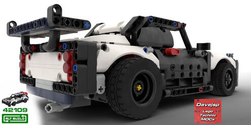 Lego Technic 42109 Muscle Car MOC - Premium Building Instructions