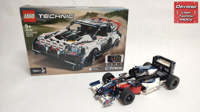Lego Technic 42109 Formula 1 Car MOC - Premium Building Instructions