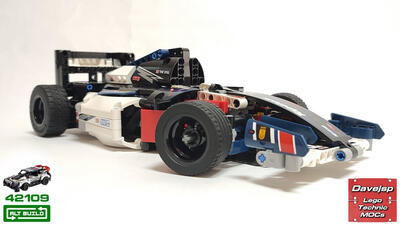 Lego Technic 42109 Formula 1 Car MOC - Premium Building Instructions