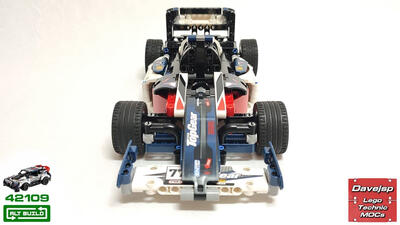 Lego Technic 42109 Formula 1 Car MOC - Premium Building Instructions