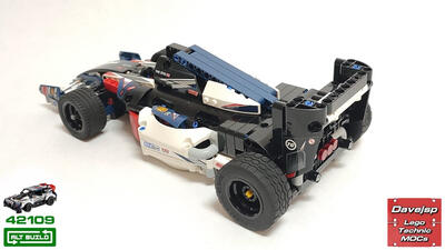 Lego Technic 42109 Formula 1 Car MOC - Premium Building Instructions