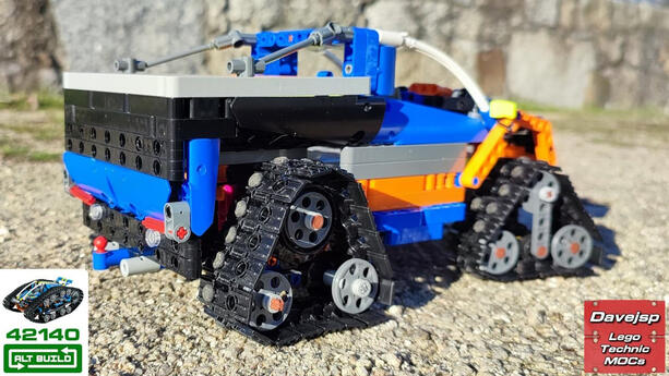 Lego Technic 42140 Tracked Pickup MOC - Premium Building Instructions