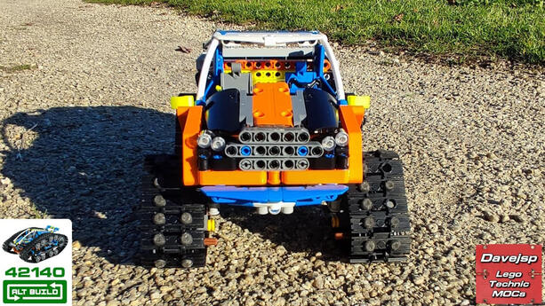 Lego Technic 42140 Tracked Pickup MOC - Premium Building Instructions
