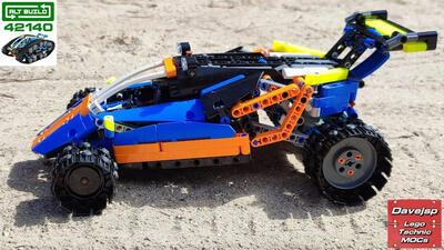 Lego Technic 42140 Racing Buggy MOC - Premium Building Instructions
