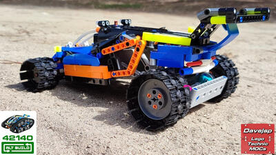 Lego Technic 42140 Racing Buggy MOC - Premium Building Instructions