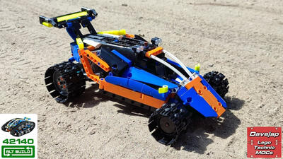 Lego Technic 42140 Racing Buggy MOC - Premium Building Instructions