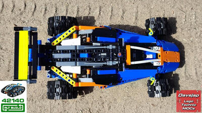Lego Technic 42140 Racing Buggy MOC - Premium Building Instructions