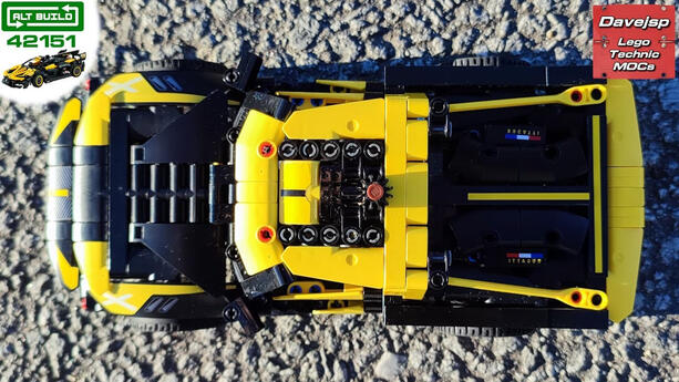 Lego Technic 42151 Super Stadium Truck MOC - Premium Building Instructions