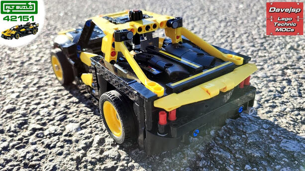 Lego Technic 42151 Super Stadium Truck MOC - Premium Building Instructions