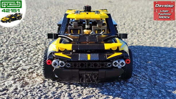 Lego Technic 42151 Super Stadium Truck MOC - Premium Building Instructions