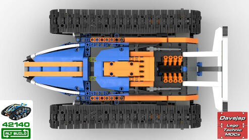 Lego Technic 42140 Rally Car MOC - Premium Building Instructions
