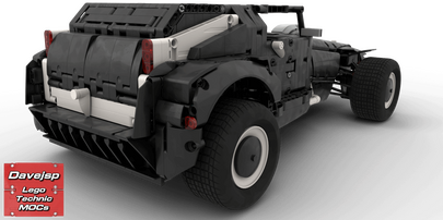 Lego Technic RC Black Roadster MOC - FREE Building Instructions