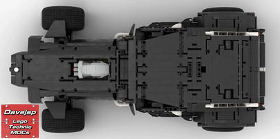 Lego Technic RC Black Roadster MOC - FREE Building Instructions