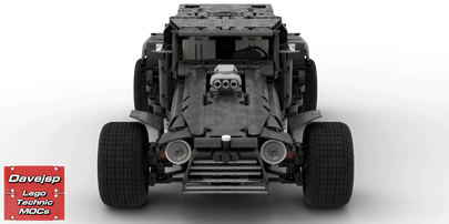 Lego Technic RC Black Roadster MOC - FREE Building Instructions