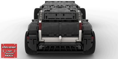 Lego Technic RC Black Roadster MOC - FREE Building Instructions