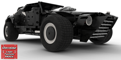 Lego Technic RC Black Roadster MOC - FREE Building Instructions