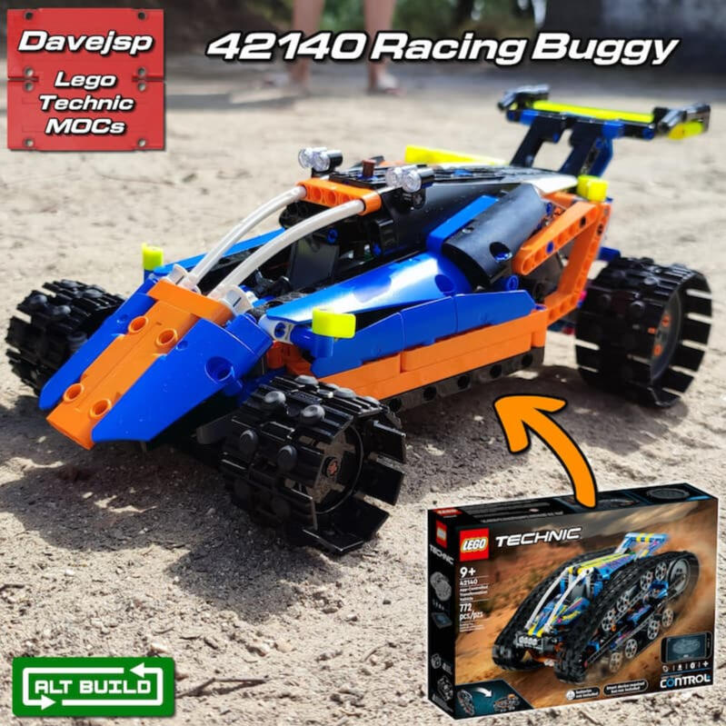 Lego Technic 42140 Racing Buggy MOC - Premium Building Instructions