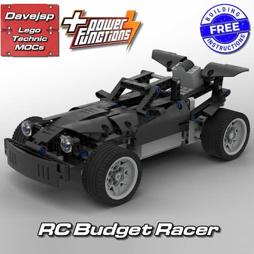 Lego Technic RC Budget Racer MOC - FREE Building Instructions
