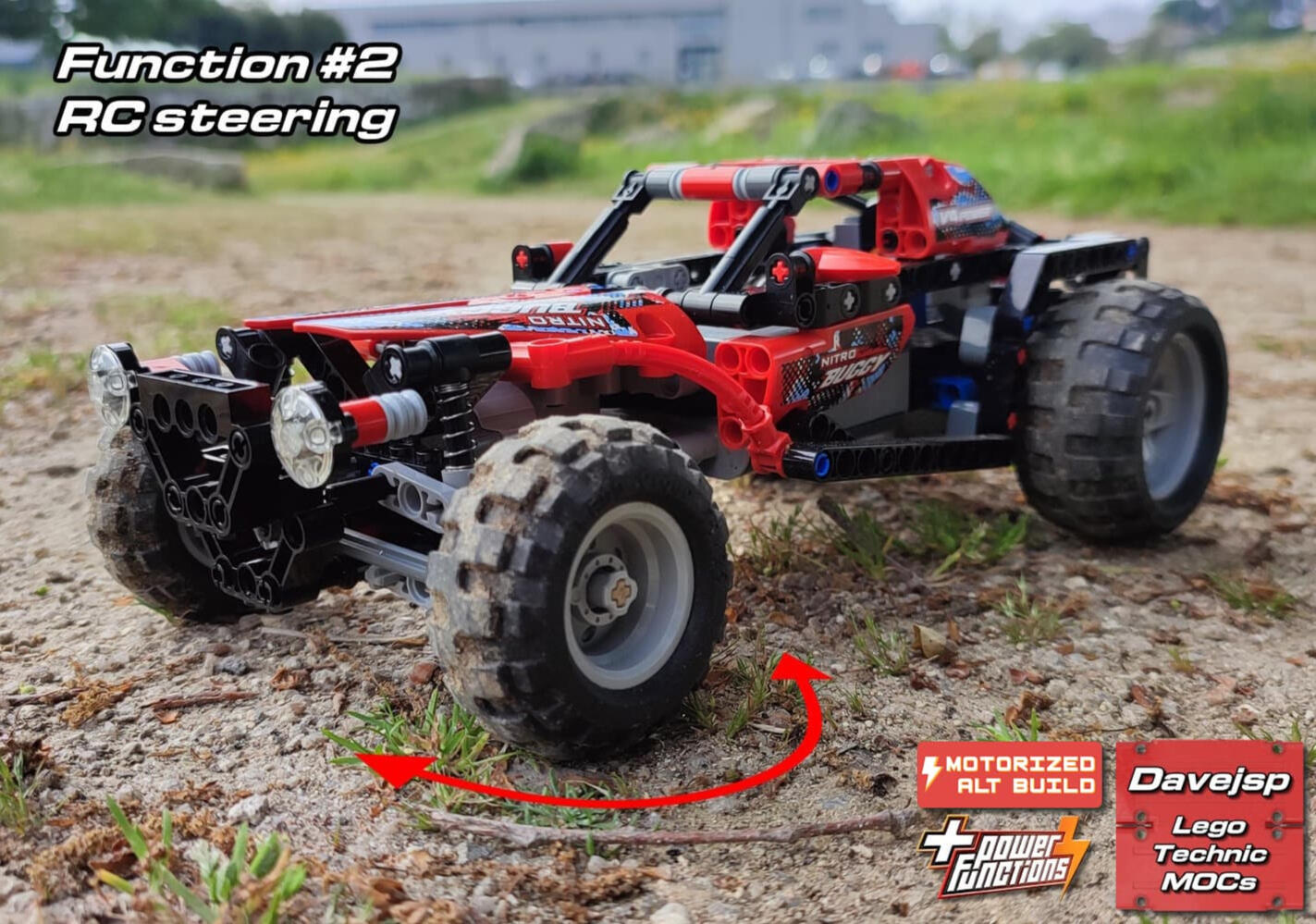 Lego Technic 8048 RC Dune Buggy MOC - Premium Building Instructions