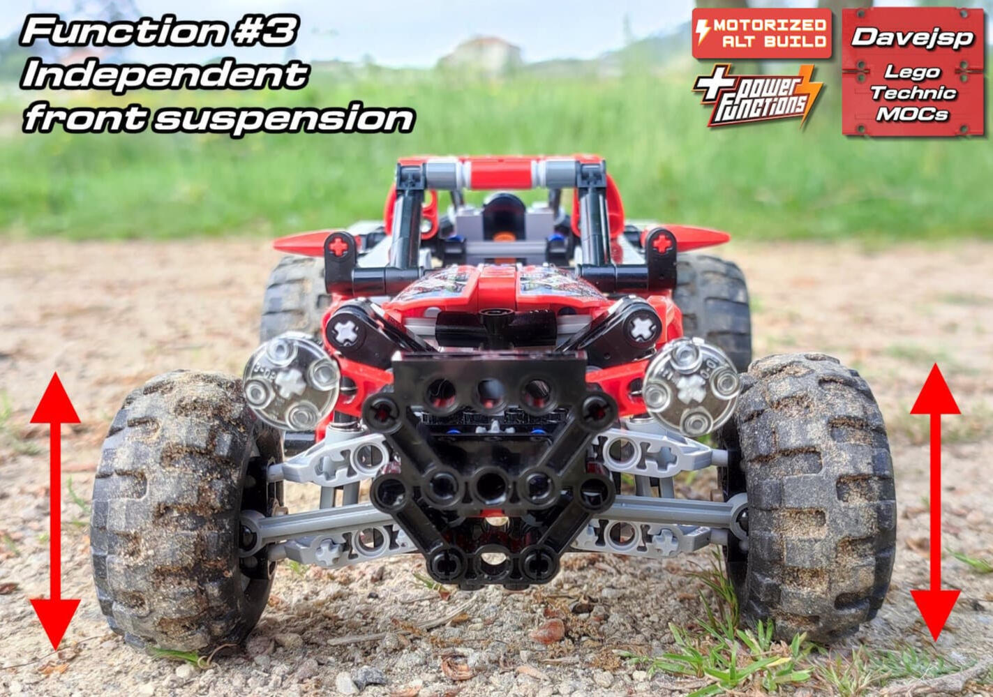 Lego Technic 8048 RC Dune Buggy MOC - Premium Building Instructions