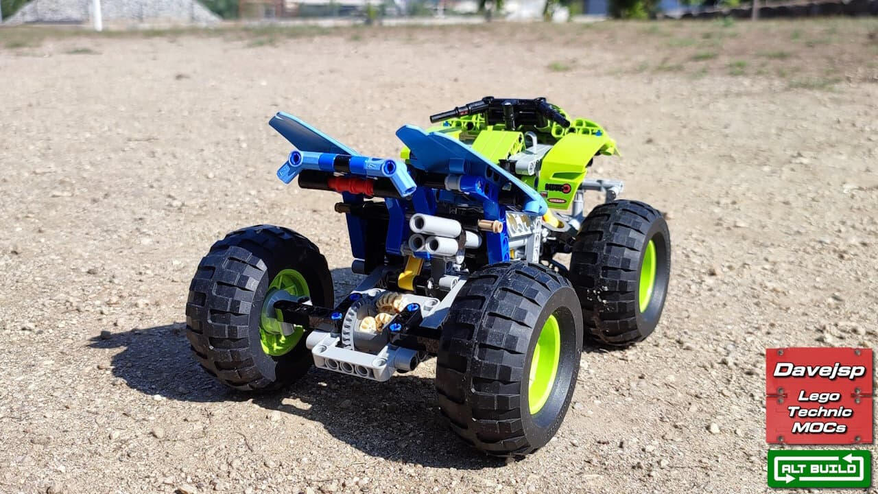 Lego Technic 42037 Quad Bike MOC - Premium Building Instructions Lego Technic 42037 Quad Bike MOC - Premium Building Instructions
