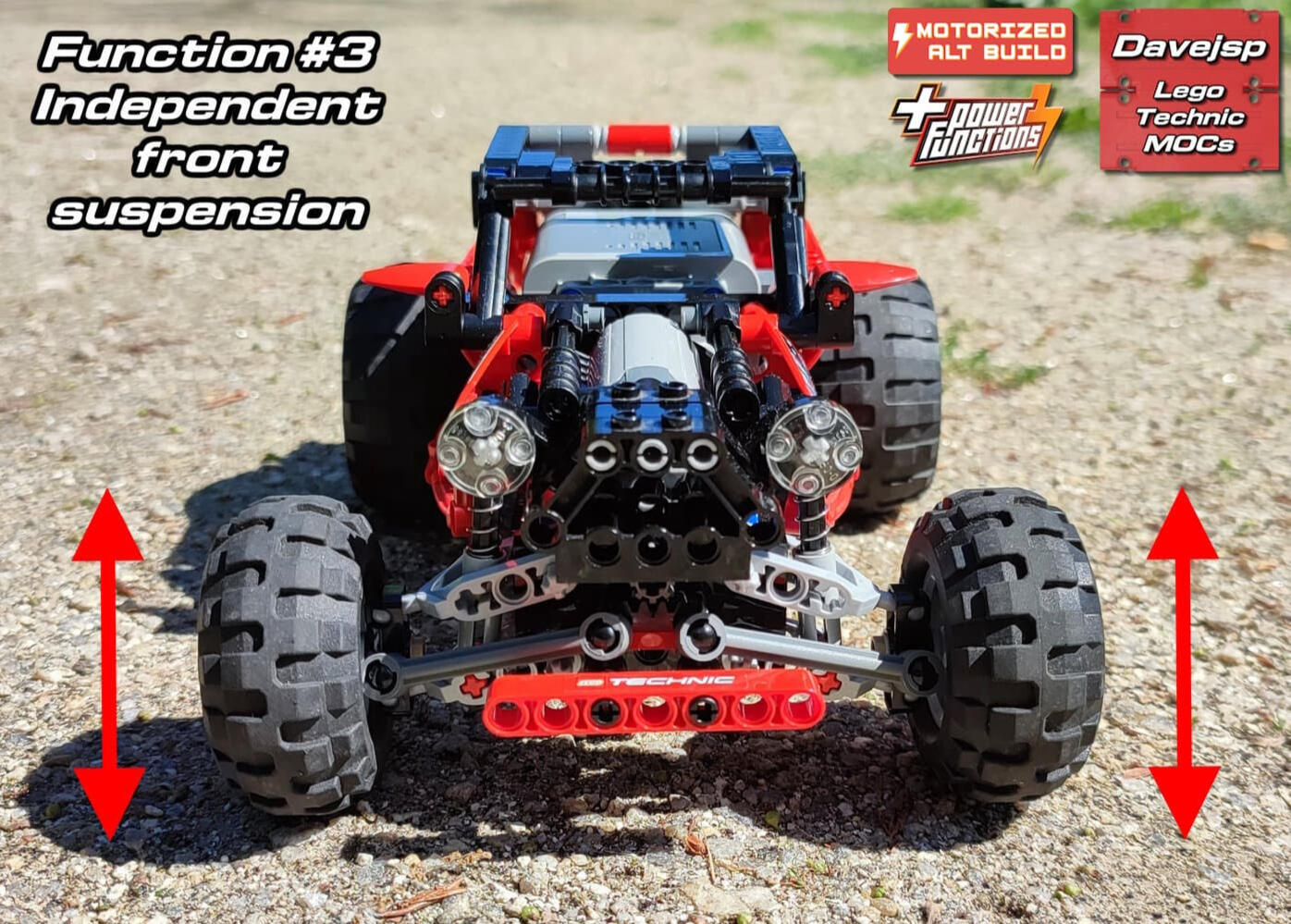 Lego Technic 8048 Roadster MOC - Premium Building Instructions