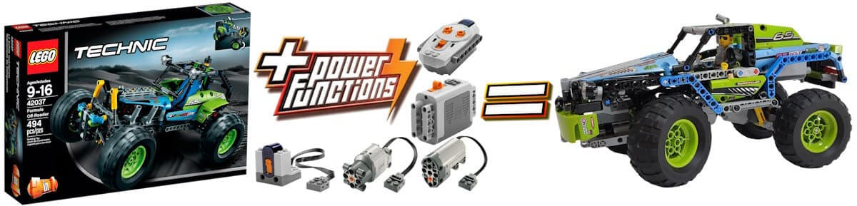 Lego Technic 42037 RC Monster Pickup Truck MOC - Premium Building Instructions