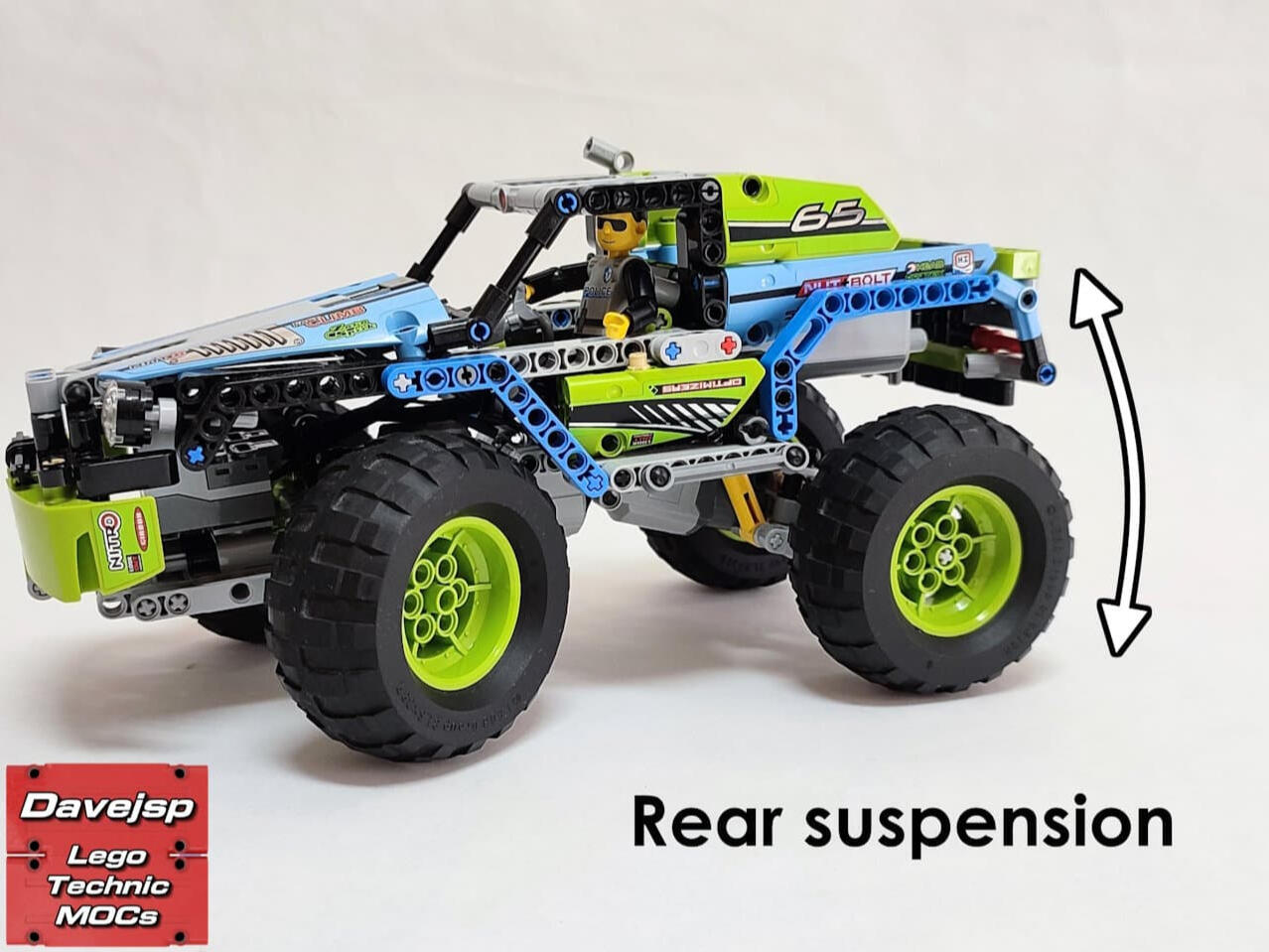 Lego Technic 42037 RC Monster Pickup Truck MOC - Premium Building Instructions Lego Technic 42037 RC Monster Pickup Truck MOC - Premium Building Instructions