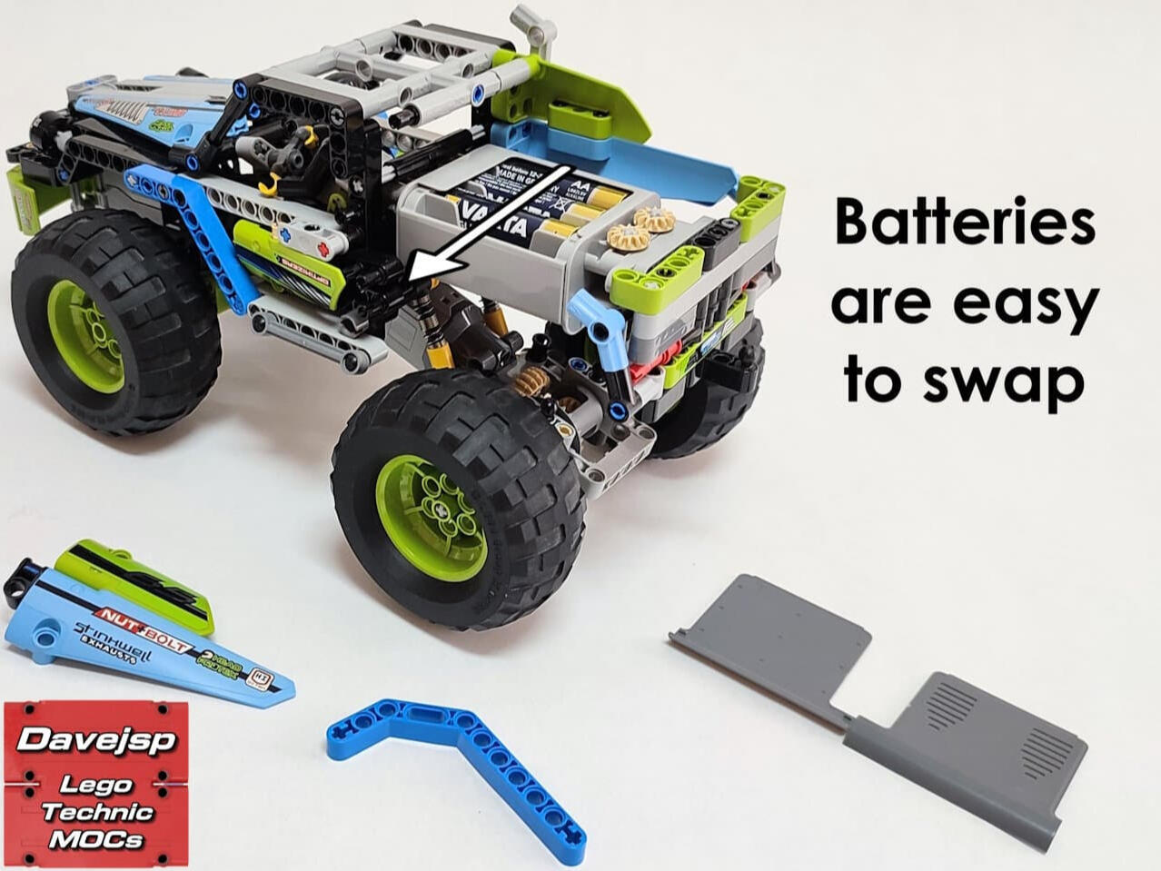 Lego Technic 42037 RC Monster Pickup Truck MOC - Premium Building Instructions Lego Technic 42037 RC Monster Pickup Truck MOC - Premium Building Instructions