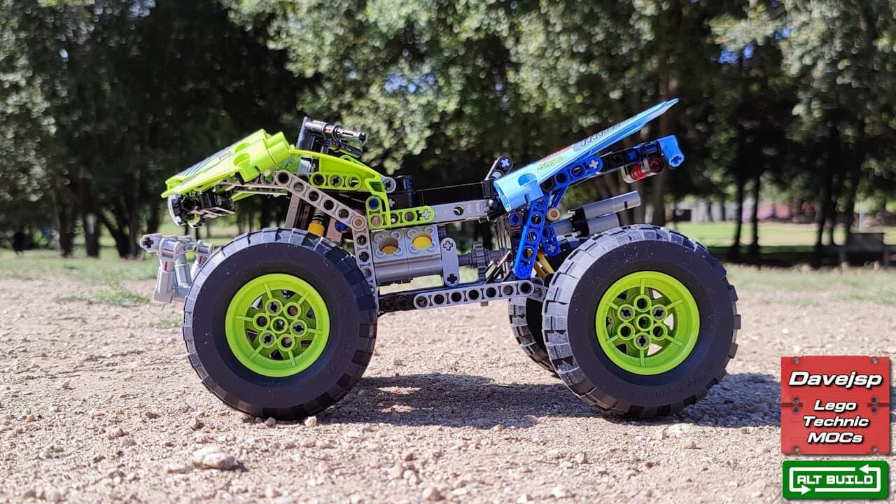 Lego Technic 42037 Quad Bike MOC - Premium Building Instructions