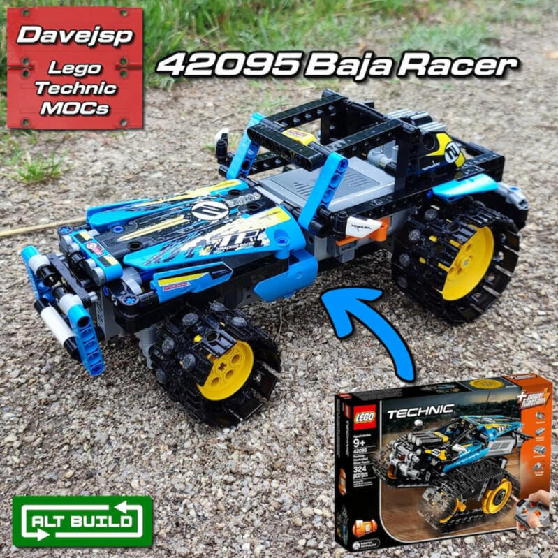 Lego Technic 42095 Baja Racer MOC - Premium Building Instructions