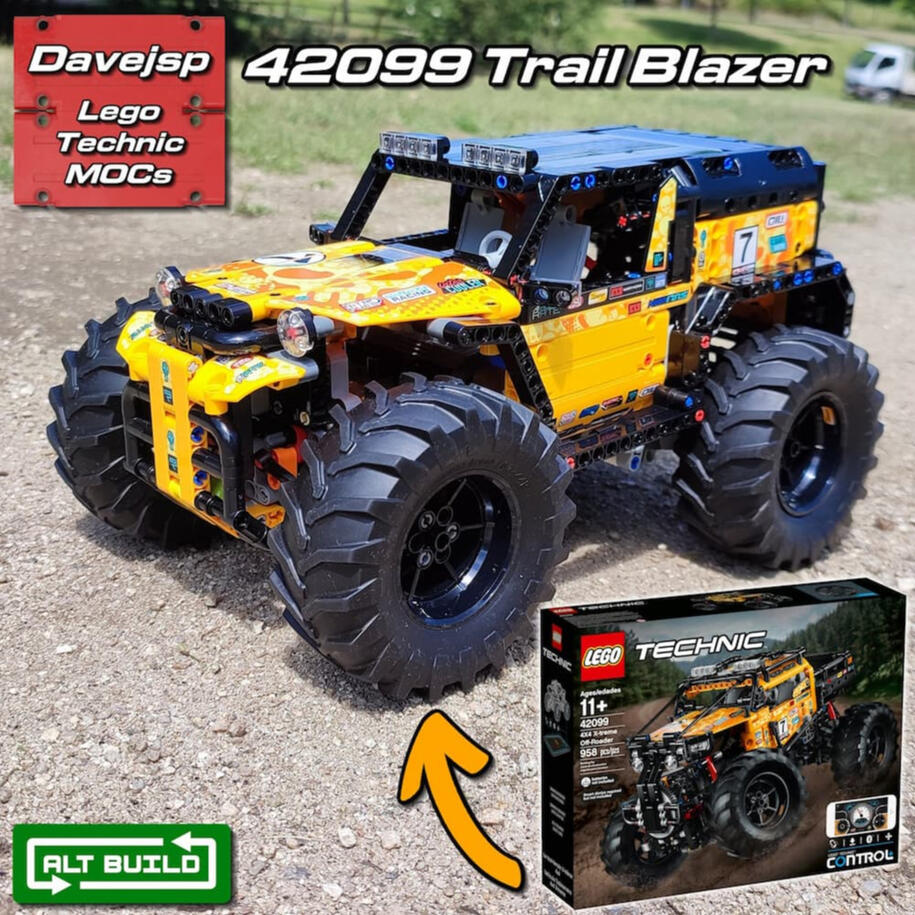 Lego Technic 42099 Trail Blazer MOC - Premium Building Instructions