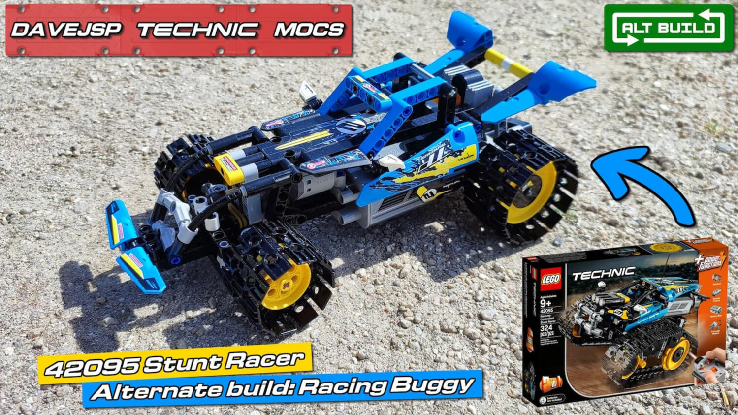 Lego Technic 42095 Racing Buggy MOC - Premium Building Instructions