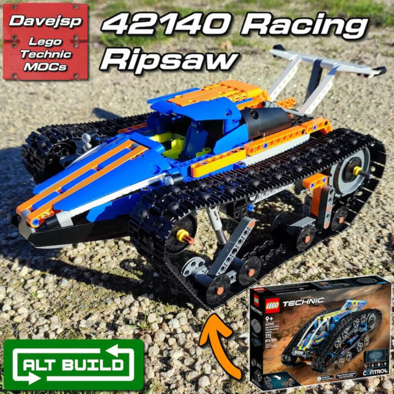 Lego Technic 42140 Racing Ripsaw MOC - Premium Building Instructions