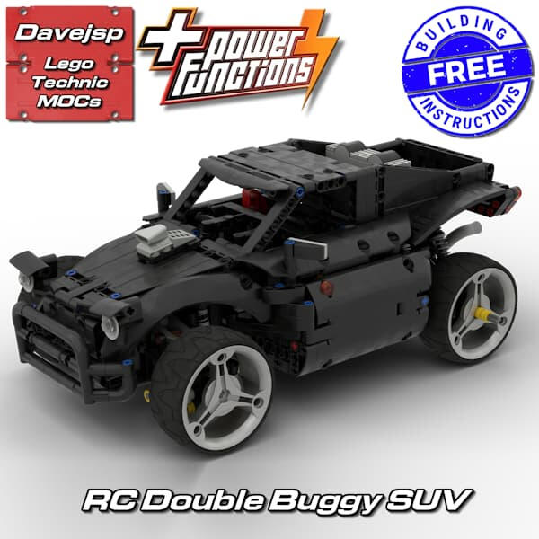 Lego Technic RC Double Buggy SUV MOC - FREE Building Instructions