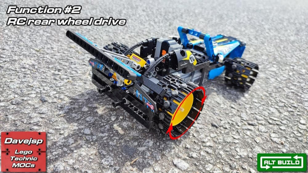 Lego Technic 42095 Roadster MOC - Premium Building Instructions