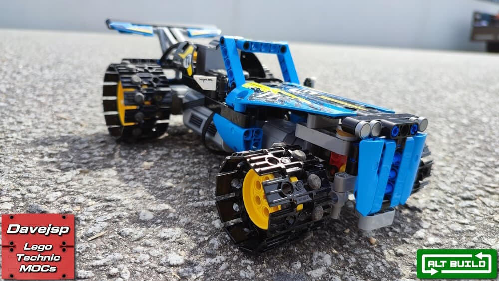 Lego Technic 42095 Roadster MOC - Premium Building Instructions