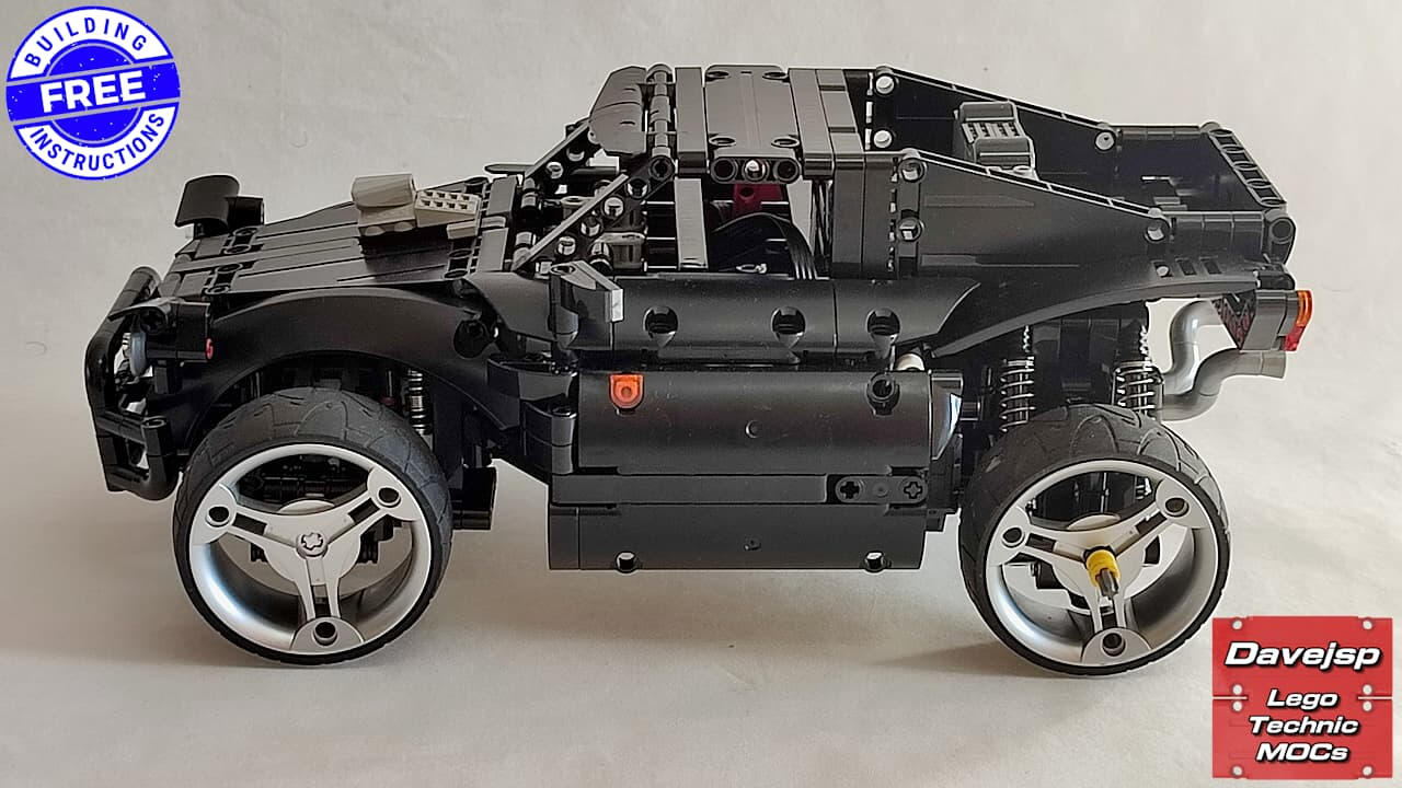Lego Technic RC Double Buggy SUV MOC - FREE Building Instructions